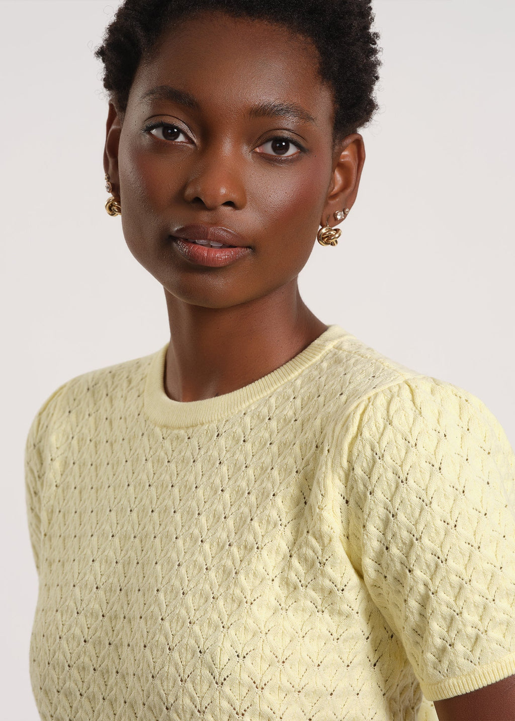 Peter Pan Knit Top