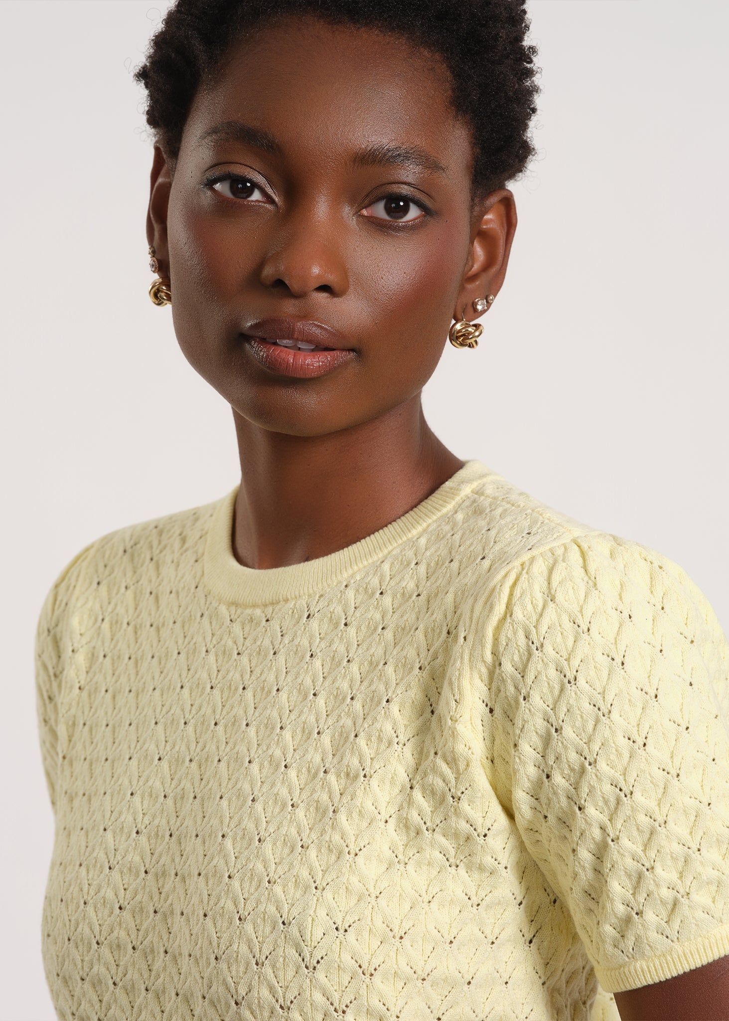 Peter Pan Knit Top