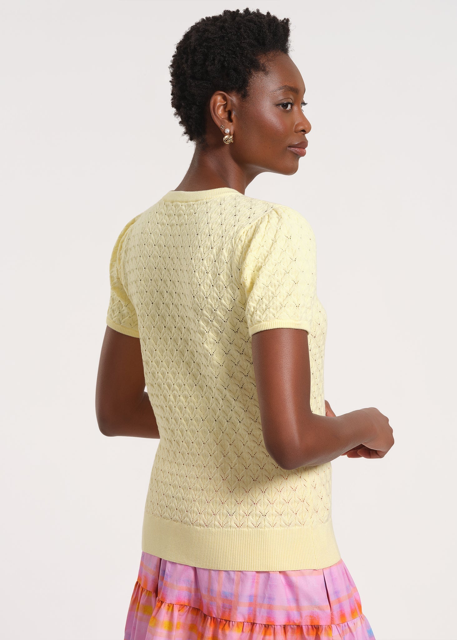 Peter Pan Knit Top