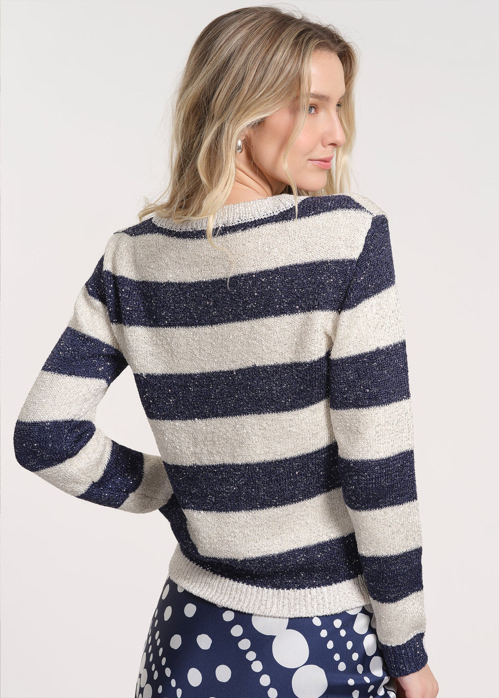 V-Neck Long Sleeve Sweater