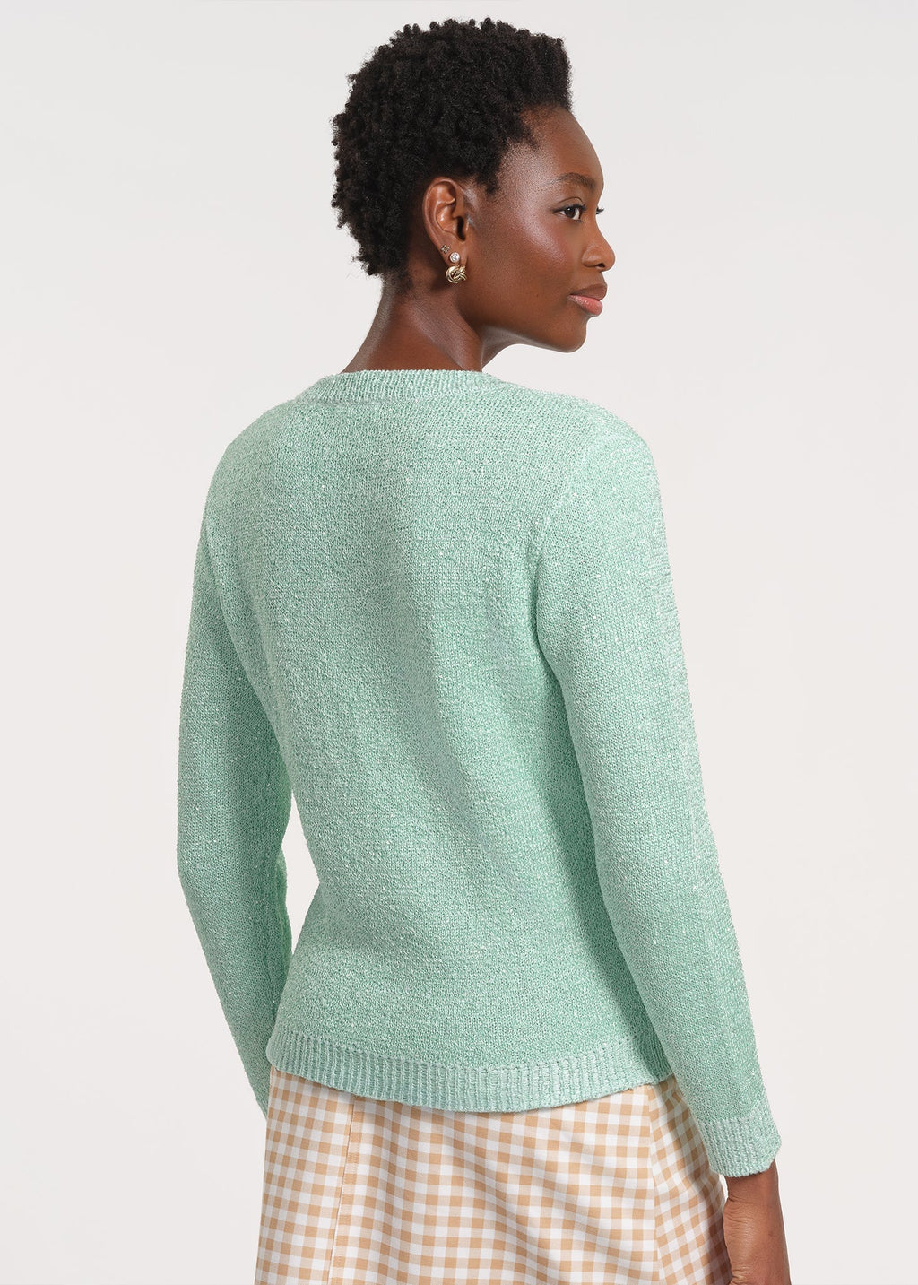 V-Neck Long Sleeve Sweater