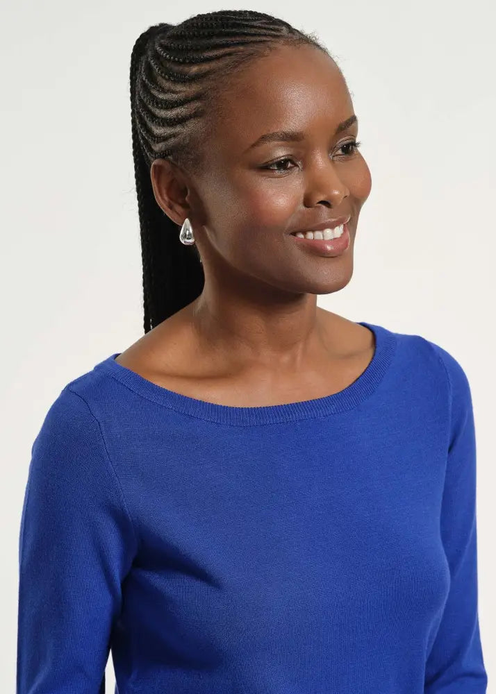 Cowl Neck Sweater - Clothing